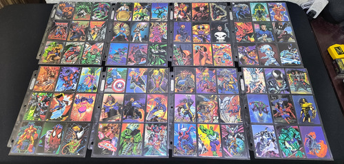Semi Colección Pepsi Cards Marvel 1994 Retro Original 110pz (Usado)