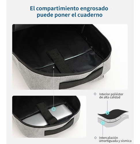 Mochila Black Heaimo Antirrobo Urbana Conjunto De 3 Piezas,gran Capacidad, Mochila De Moda, Solo Para Hombres, Resistente Al Agua Y Resistente Al Cort