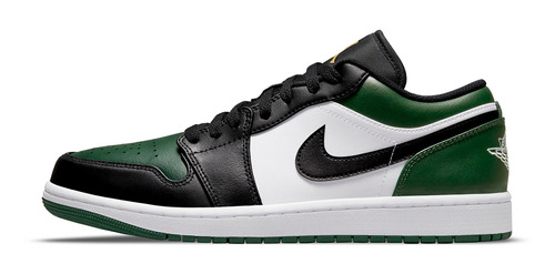 Zapatillas Jordan 1 Low Green Toe Urbano 553558-371   