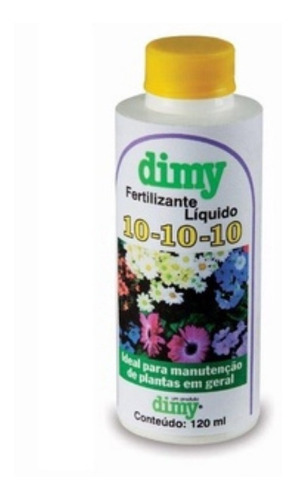 Fertilizante Npk 10-10-10 Liquido Concentrado Rende 12l Dimy