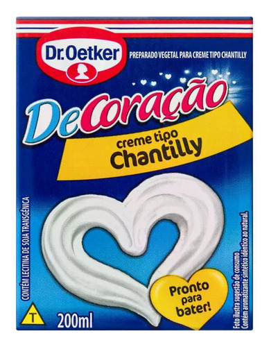 Creme Chantilly Dr. Oetker - 200ml