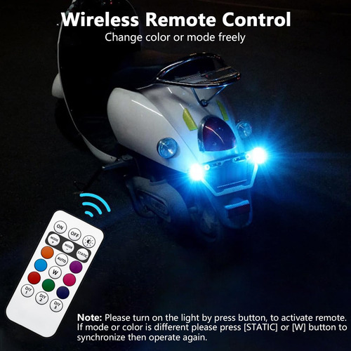 Luces Estroboscópicas Led Inalámbricas De Lecart Con Control