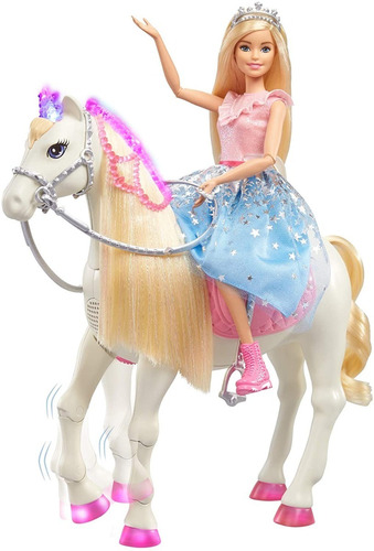 Caballo Prance & Shimmer Barbie Princess Adventure Gml79