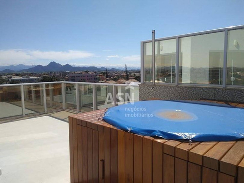 Cobertura Com 3 Dormitórios À Venda, 140 M² Por R$ 692.000,00 - Costazul - Rio Das Ostras/rj - Co0011