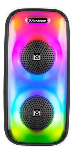 Bafle 2x3 Pulgadas Robson 2900 W Pmpo Luz Flame Msa-1005