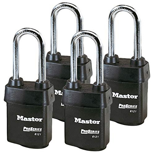 Master Lock - Cuatro (4) Candados De Alta Seguridad Pro Seri