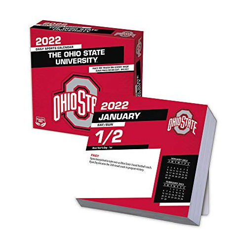 Calendario De Caja De Ohio State Buckeyes 2022 Por Turn...