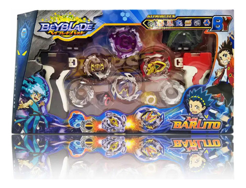 Beyblade 2 Lanzadores Juguetes Trompos Metal