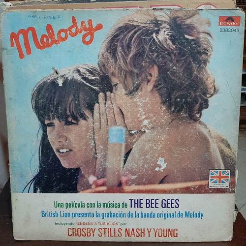 Vinilo Melody Crosby Stills Bee Gees Bs1