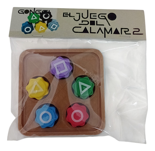 Juego Del Calamar. Gong Gi / Piedra. Impresión 3d