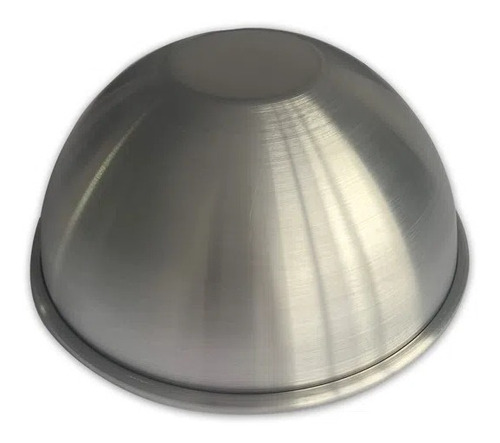Forma Meia Bola 15x7 Alumínio - Caparroz (cód. 6811)