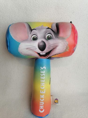 Peluche Original Martillo Chuck E Cheese Good Stuff 23cm. (Usado)