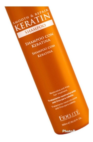 Shampoo Keratin 900ml Fidelité Smooth & Repair