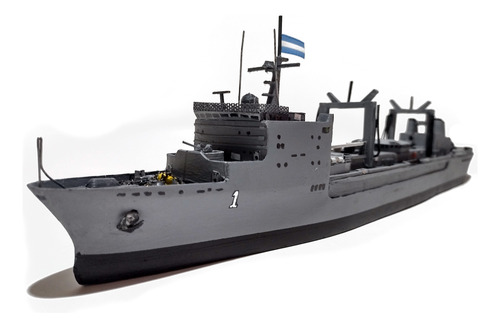 Maqueta Artesanal: Ara Patagonia (b-1) / Escala 1.300 Gris