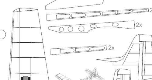 Planta Pdf Tucano T-27 Elétrico Em Madeira Balsa + Brinde - R$ 20