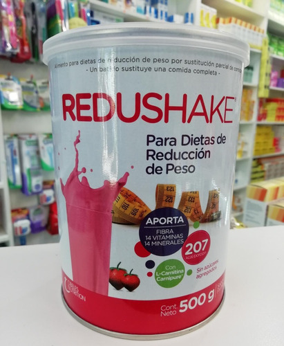 Redushake 500 Gr Suplemento Para Pérdida De Peso