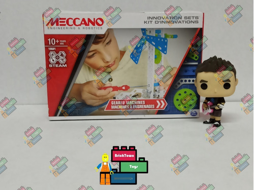 Meccano Set Inovaciones Maquinas Y Engranajes Bricktown Toys