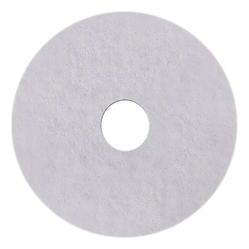 Disco Branco Lustrador 300mm Polimento Com Acabamento