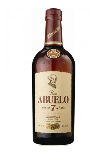 Pack De 6 Ron Abuelo Añejo 7 Años 750 Ml