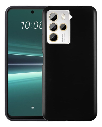 Qw Funda De Tpu Negra Para Htc U23 Pro