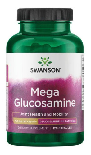 Mega Glucosamina 120 Capsulas Huesos y Articulaciones