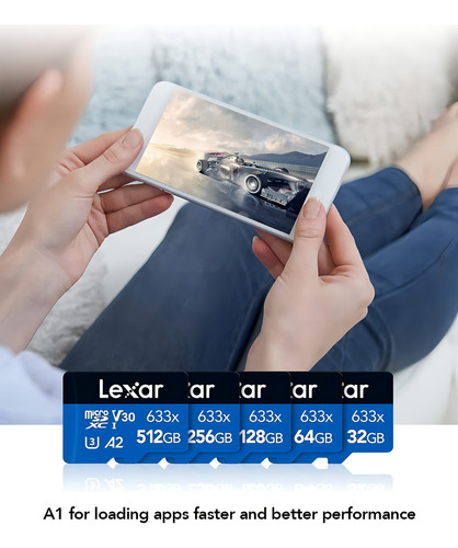 Tarjeta De Memoria Lexar Lsdmi128bb-633a High-performance 63