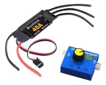 Comprar Controlador Velocidad Esc 40a Aeromodelismo + Regulador Mot