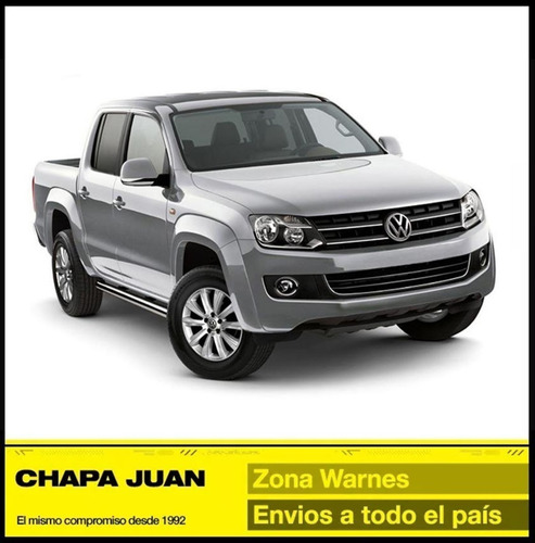 Rejilla Lateral Vw Amarok 2009-2012 Cromada Derecha