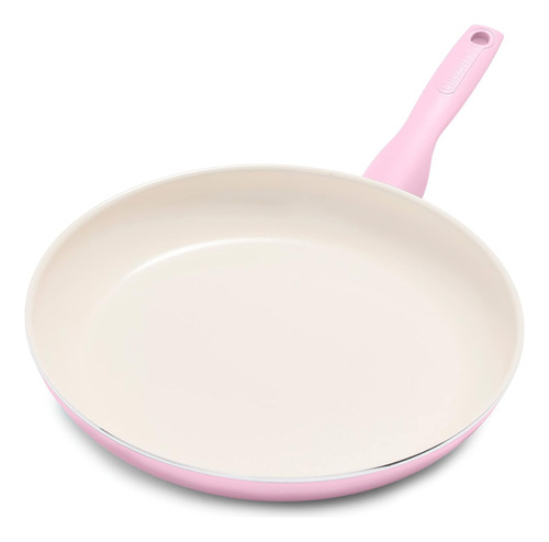 Sartén Antiadherente Greenpan ,de Ceramica Rosa 12 ''