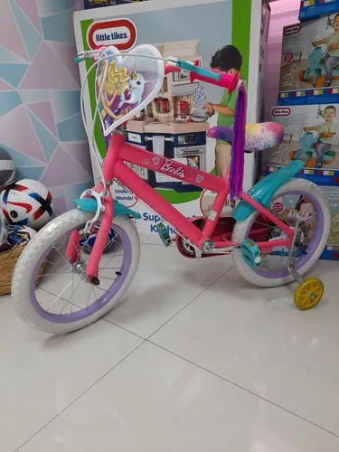 Bicicleta barbie rin 16 sales