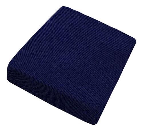 2pcs 1 Seater Sofá Elástico Azul Futon Asiento Banco