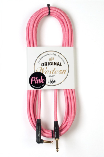 Cable De Instrumento Western Pink. Recto-l 6 Mts (pinknl60)