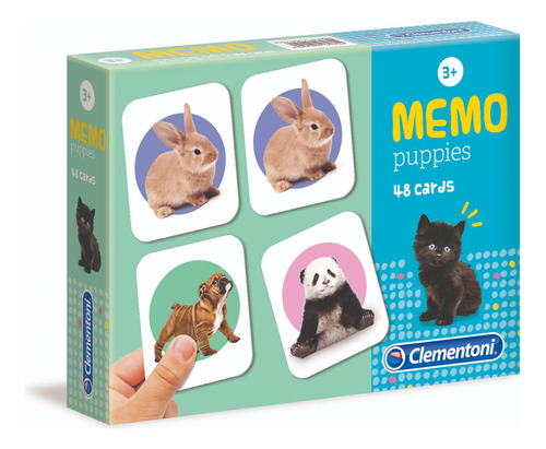 Juego De Memoria ¡ Animalitos ! Edicion De Viaje Clementoni