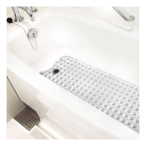 Imagen 5 de 10 de Alfombra De Baño Antideslizante Para Bañera 1 Mtr Medida Xxl
