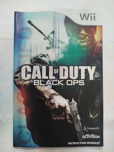 Call Of Duty: Black Ops - Nintendo Wii - Mídia Física (Usado)