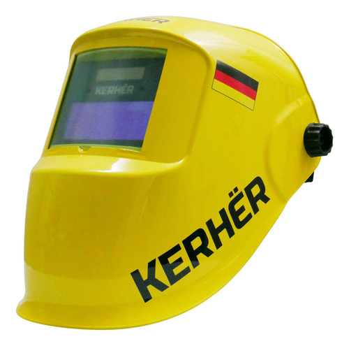 Careta Electrónica Protección Uv Kcs10 Herher Color Amarillo