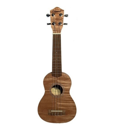 Ukelele Leonard Soprano Quilt Okume 21 Uk29sn + Funda