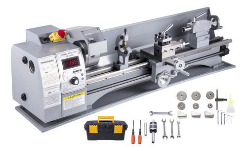 Mini Torno De Metal 8,3x31,5 Inch Velocidad Variable 850w