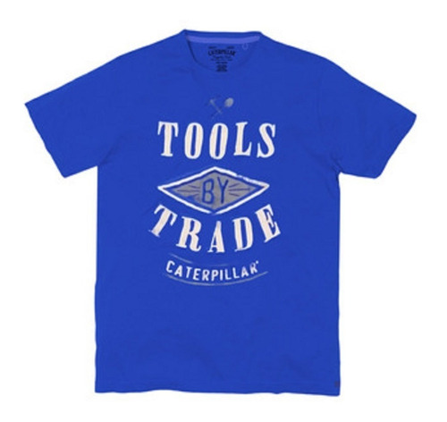 Remera Caterpillar Tools Trade Tee Blue