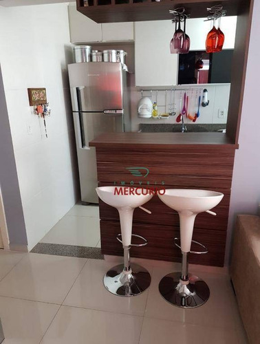 Apartamento Com 2 Dormitórios À Venda, 47 M² Por R$ 174.000,00 - Jardim Contorno - Bauru/sp - Ap3139
