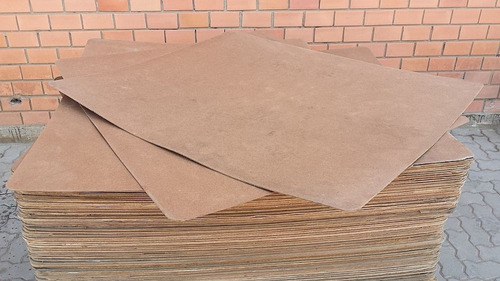 Chapa Lisa P/ Pallet Chapatex 120cm X 100cm X2,5mm Kit 10uni Marrom