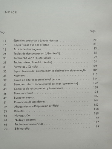 Libro Fundamentos Técnicos Sobre Buceo Libre Con Equipo (Usado)