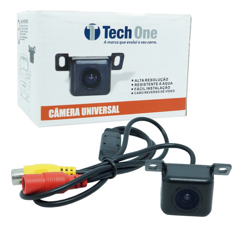 Câmera De Ré Universal Techo One Alta Resolução