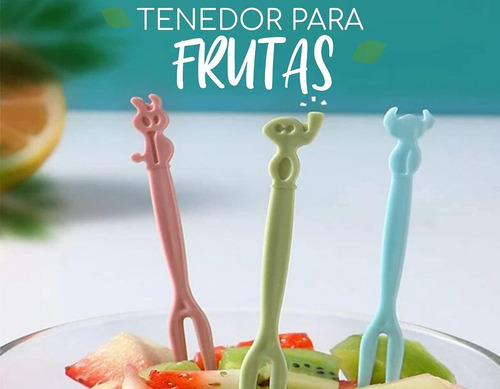 Tenedores Para Frutas Por Paquete
