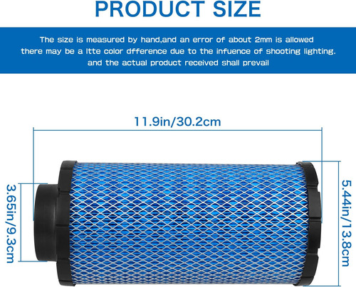Filtro De Aire De Locopow Para Polaris Rzr 1000 Xp Xp4 Rzr S