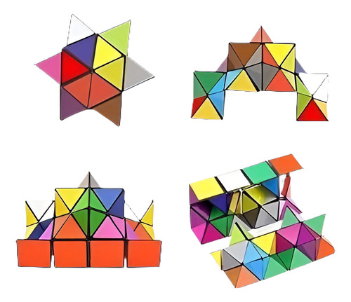 Conjunto De Cubos Estrella Mágica Infinito Cubo Rompecabezas