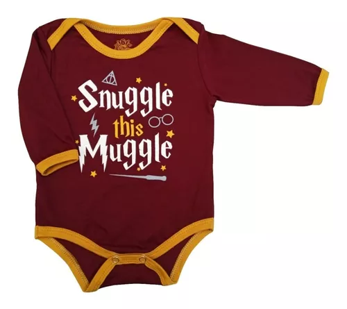Harry Potter Body para bebé con capucha desmontable