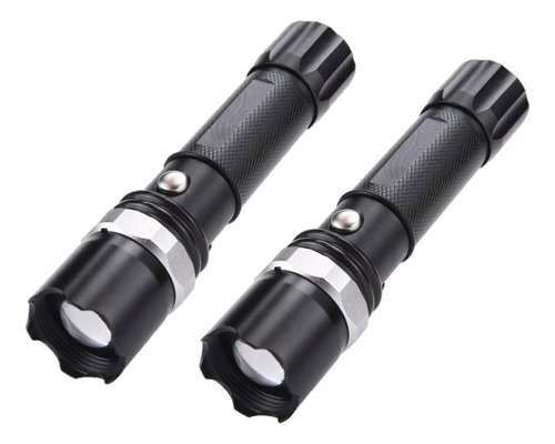 Pack X2 Linterna Led Camping Linterna Tactica 18000 Lumens