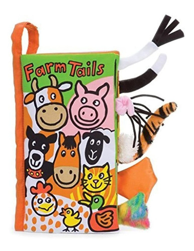 Libros Jellycat Con Telas Suaves, Tails Collection, Farm Tai