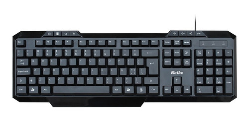 Imagen 2 de 5 de Teclado Tradicional Pc Usb 106 Teclas + Hub Usb 7 Puertos